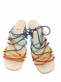 Chloe White Multi Size 40 Shoes