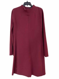 Theory Burgundy Size 8 Dress