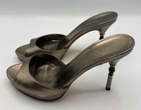 Gucci Pewter Size 36.5 Shoes