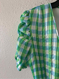 Tanya Taylor Green multi Size S Dress