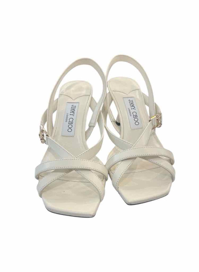 Jimmy Choo Off White Size 37 Shoes