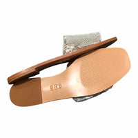 Tory Burch Brown and Silver Size 10.5 Shoes
