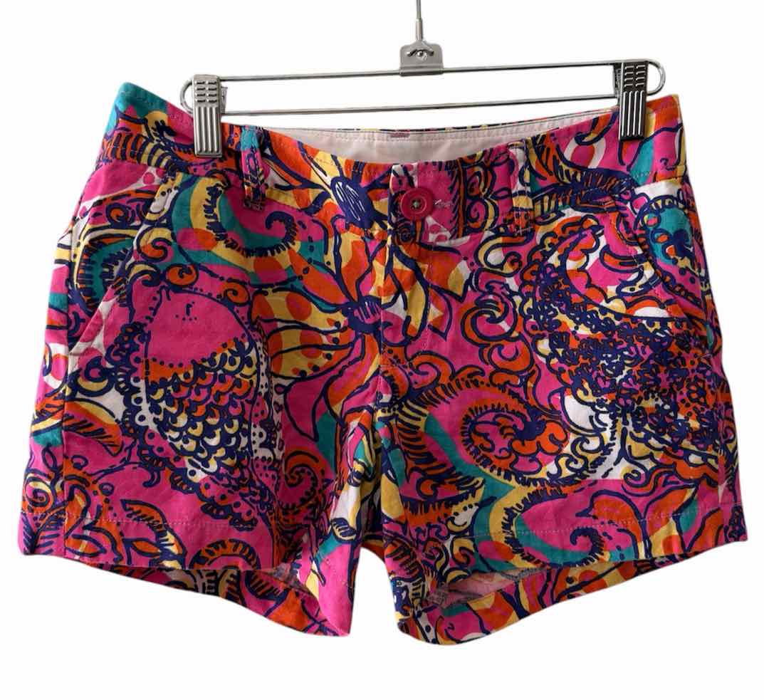 Lily Pulitzer Pink Multi Size 0 Shorts