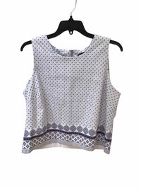 Cynthia Rowley White and navy Size XL Shirt