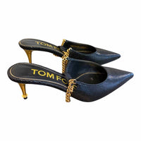 Tom Ford Black and Gold Size 35 Shoes