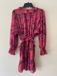 Misa LA Fuschia & Blue Size M Dress