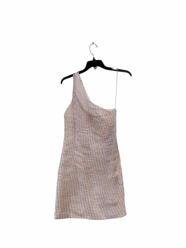 Haney White Multi Size 4 Dress