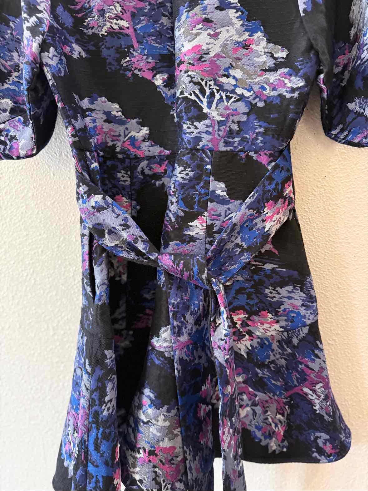 Ted Baker Blue Multi Size 0 Dress