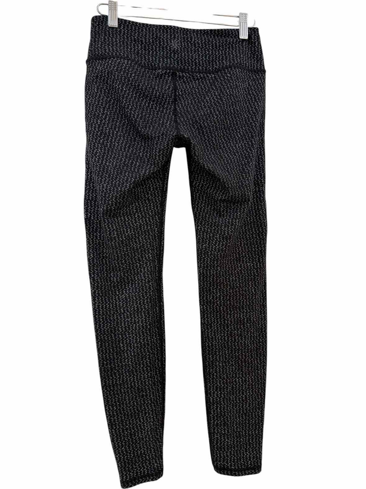 Athleta Black and Gray Size S Leggings
