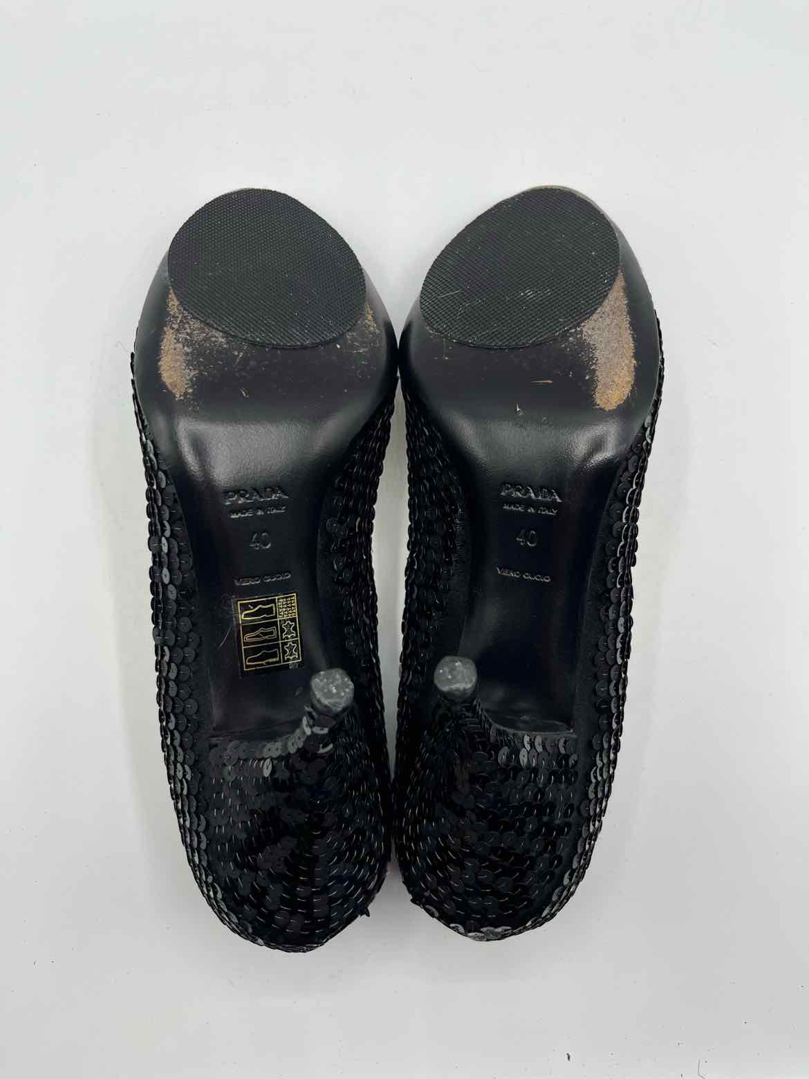 Prada Black Size 40 Shoes