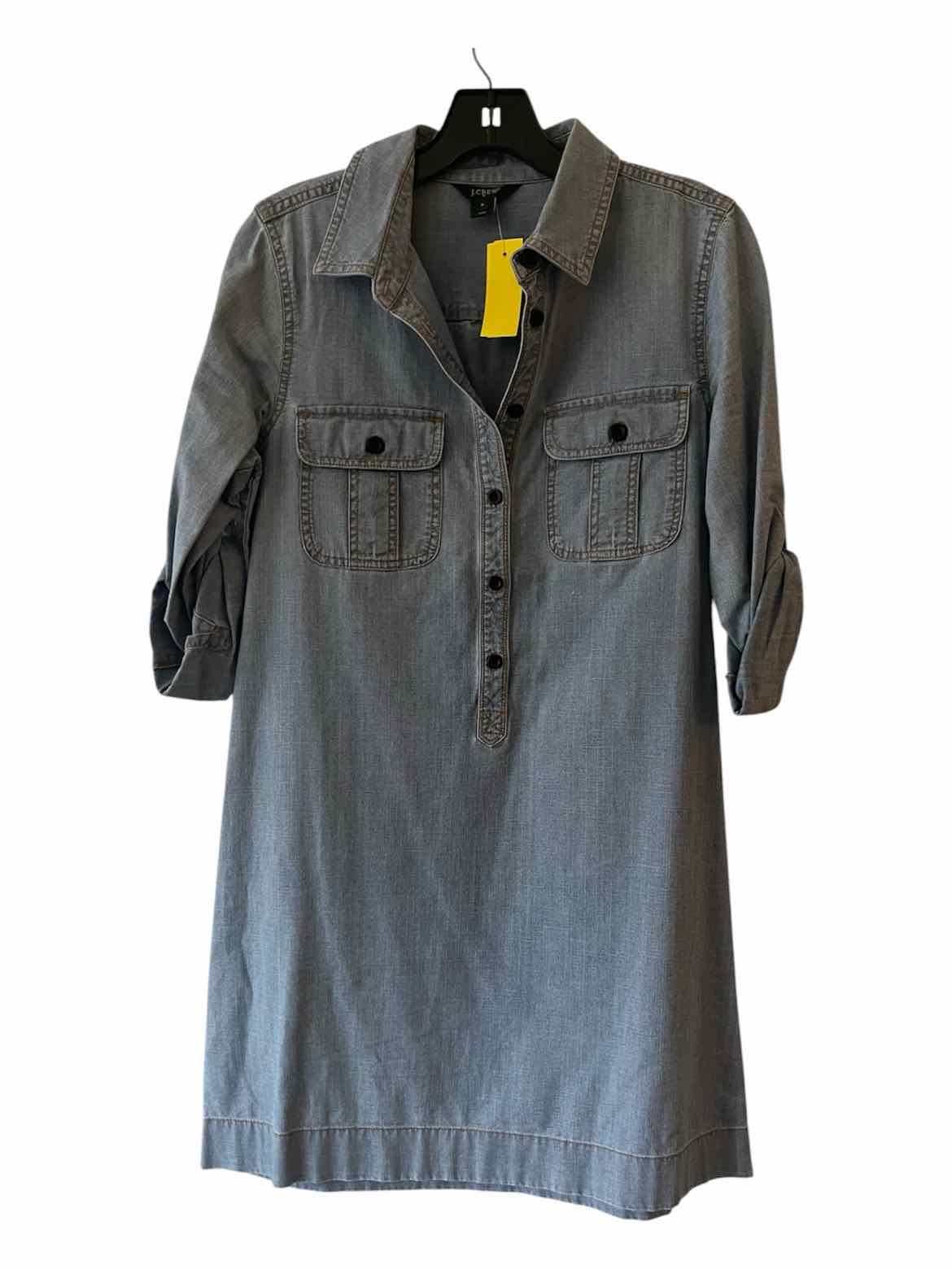 J Crew Factory Medium Wash Size S Dress