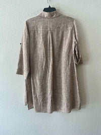 Lafayette 148 brown and white Size No Label Tunic