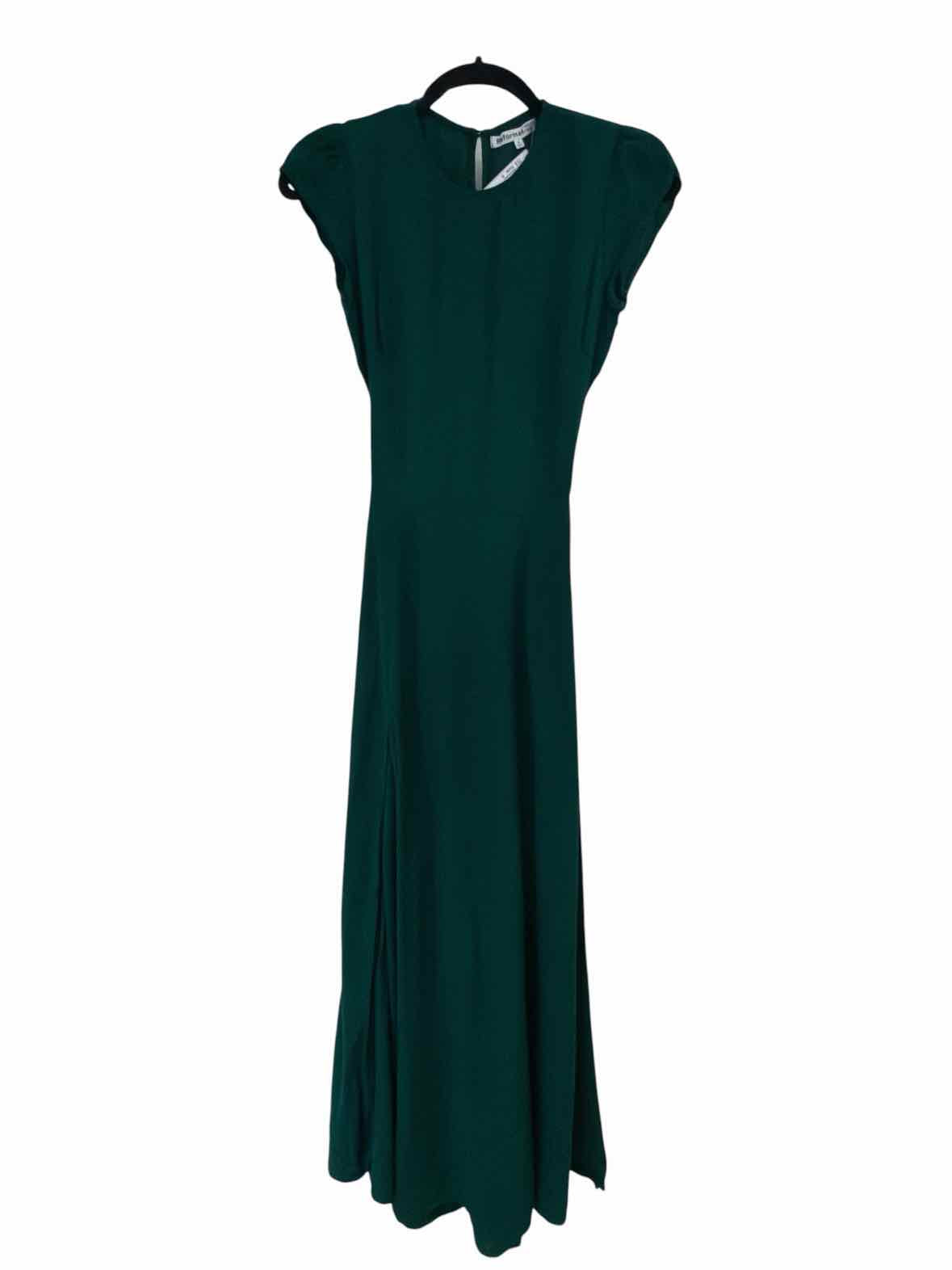 Reformation Green Size 0 Dress