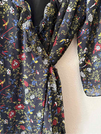 Madewell Black Multi Size M Dress