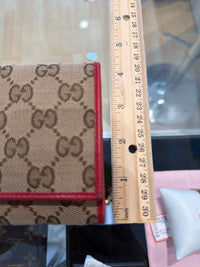 Gucci Beige and Red Wallet