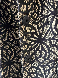 Kasper black and beige Size 8 2 PC Dress