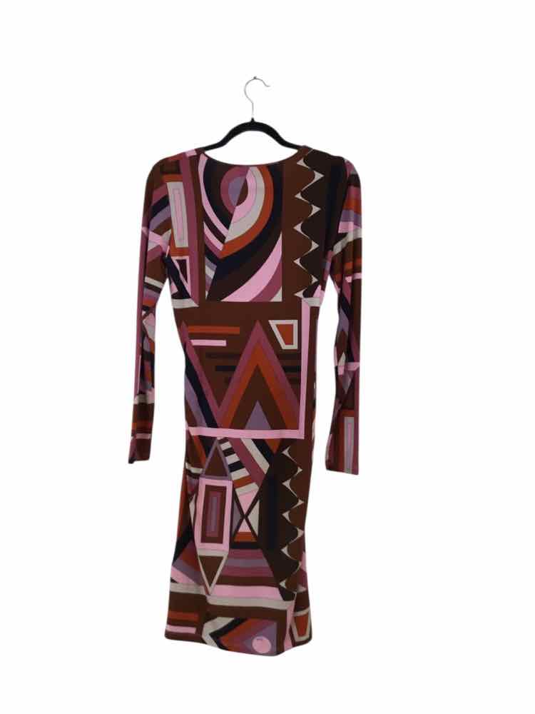 Emilio Pucci Pink and Multi Size 44 Dress