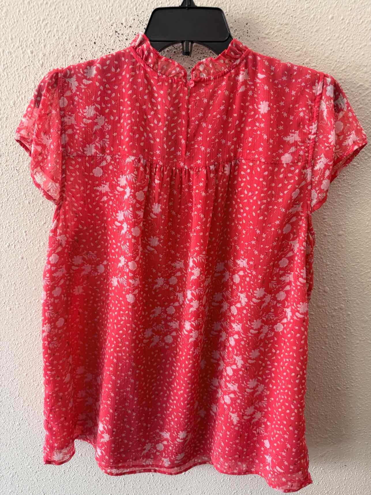 Joie Pink Multi Size L Blouse