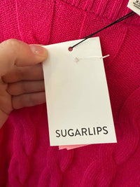 Sugarlips Hot Pink Size XS Sweater
