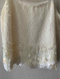 Veronica Beard Ivory Size 2 Tank Top