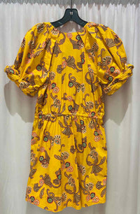 A.L.C. Dark Yellow Multi Size 4 Dress