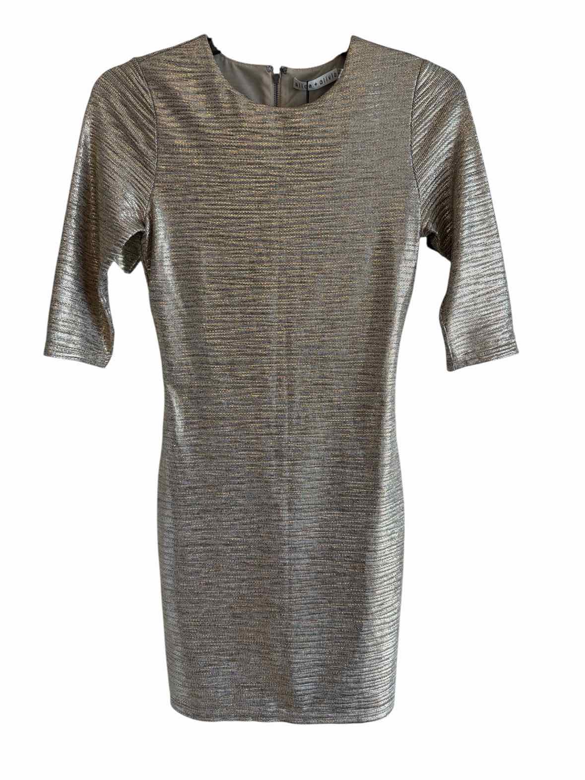 alice + olivia Gold Size 0 Dress