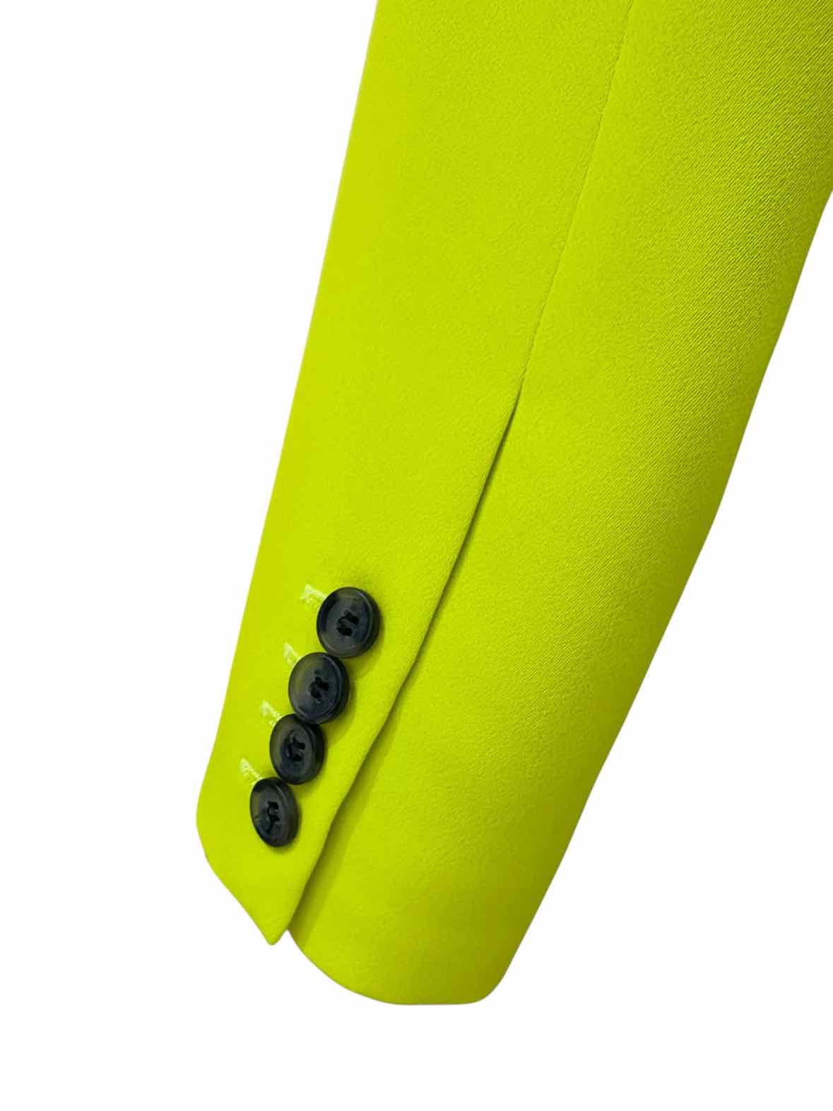 Smythe neon yellow Size 8 Blazer