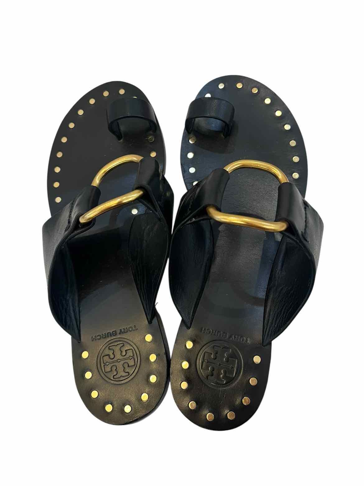 Tory Burch Black Size 5 Sandals