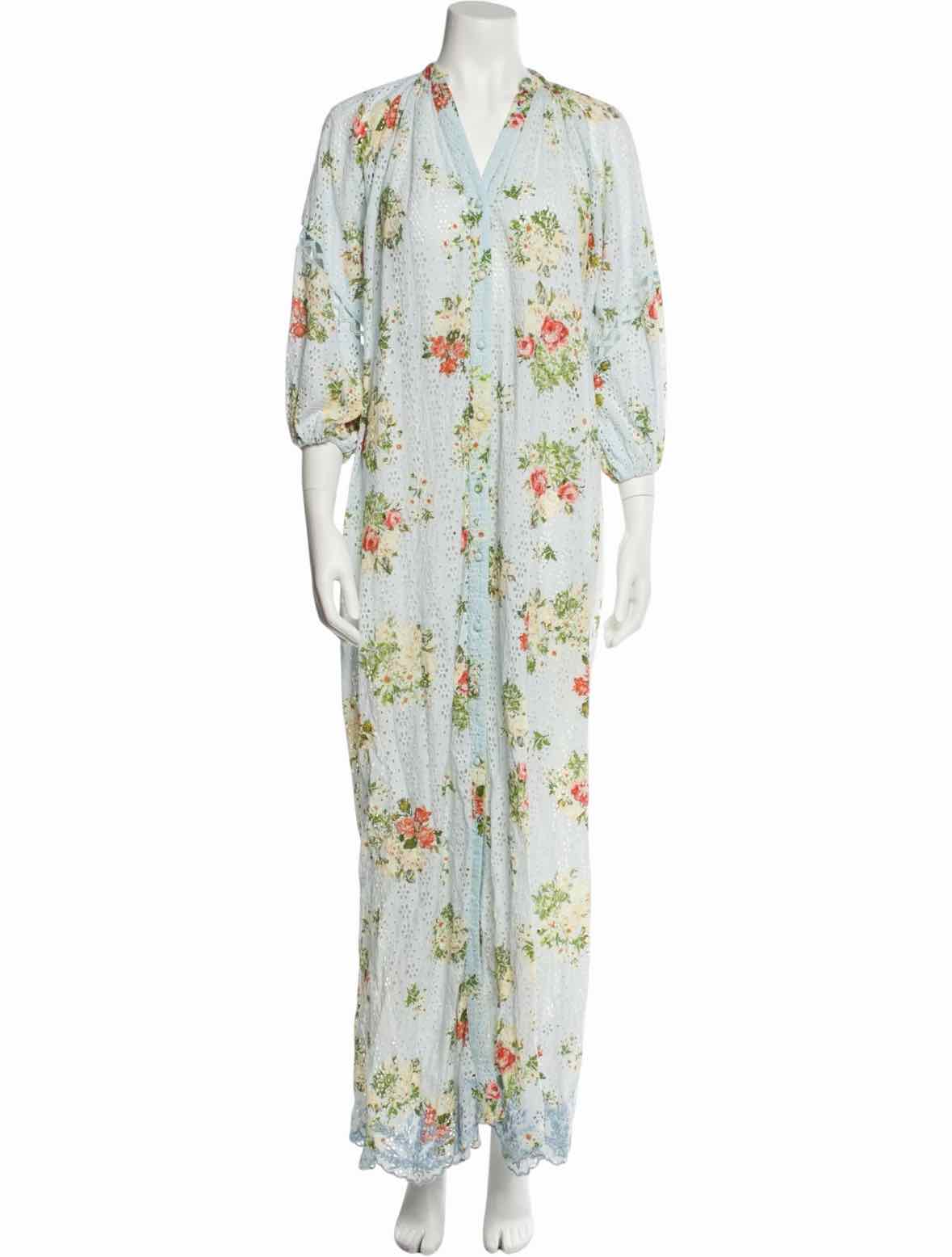 Hemant and Nandita Light Blue Size S Dress