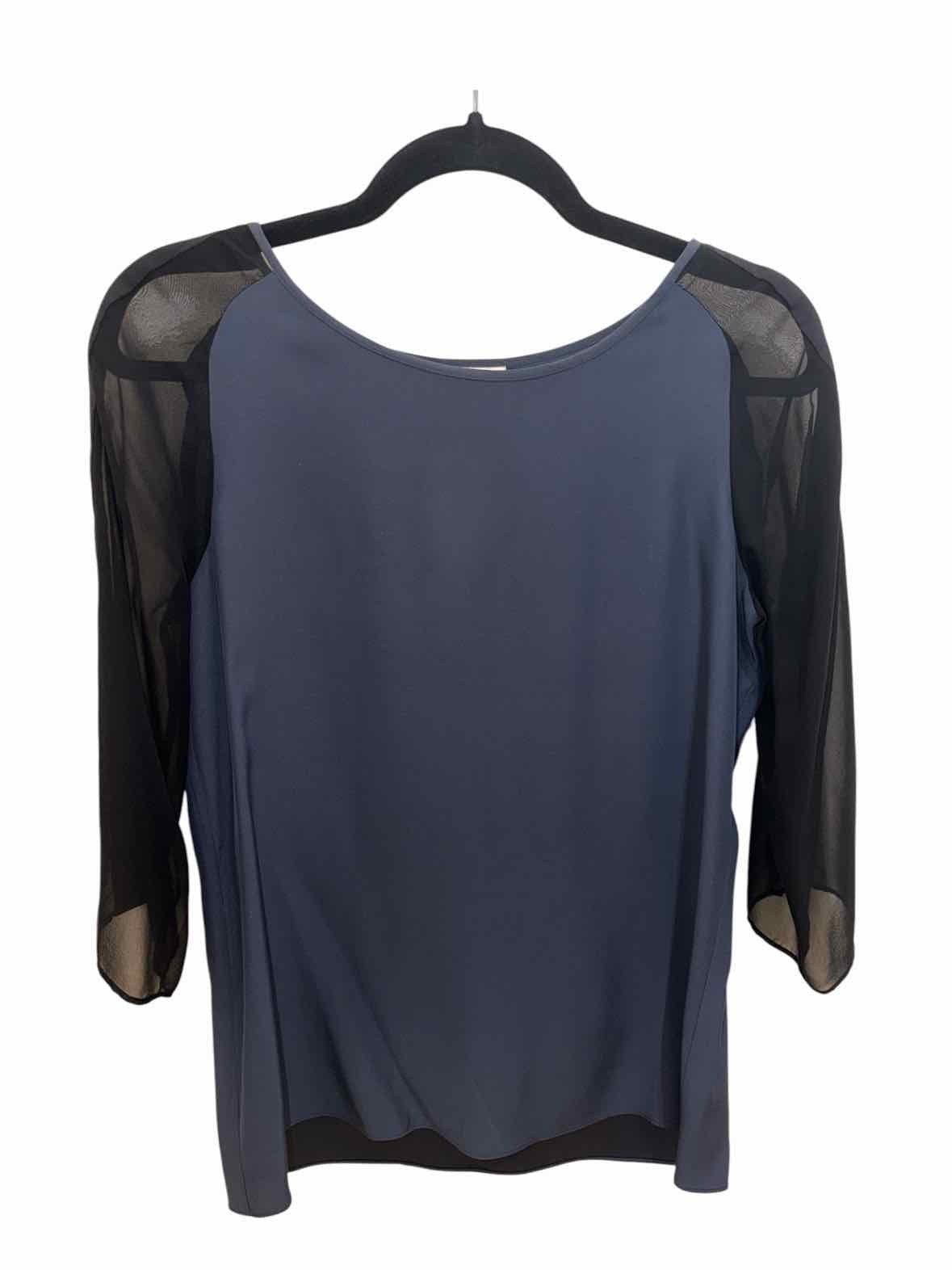 Parker Blue/Black Size M Shirt