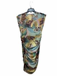Ted Baker Green and Floral Size 3 Dress