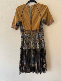 Byron Lars beauty mark Camel Multi Size 2 Dress