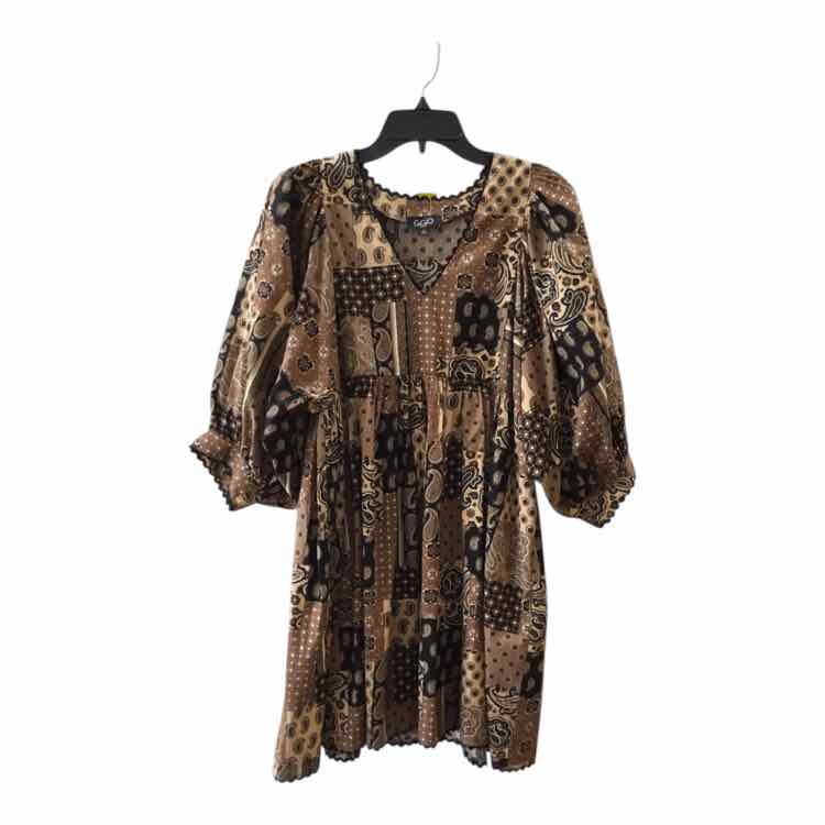 GiGiO USA Brown and black Size S Dress