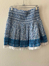 Poupette St Barth Blue and White Size S Skirt