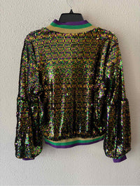 Tru Colors Mardi Gras Size S Jacket