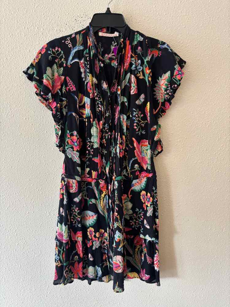 Banjanan navy multi Size S Dress