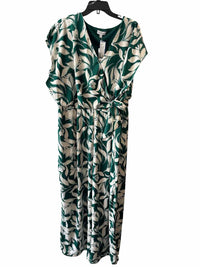 Luxology Emerald green and White Size 3X Jumpsuit