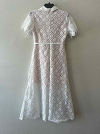 Miss Rosier white and nude Size L Dress