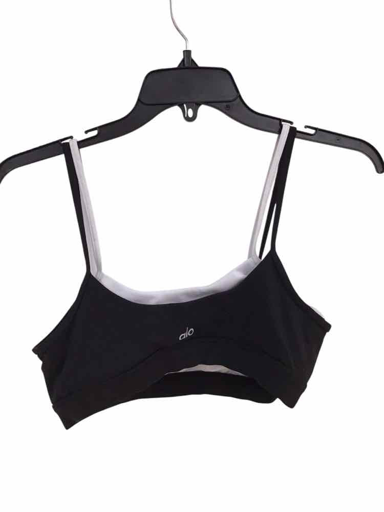 Alo Black & White Size M Bra