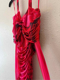 AFRM Red multi Size S Dress