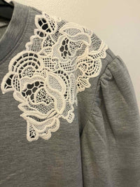 Rebecca Taylor Gray and white Size XS Sweatshirt