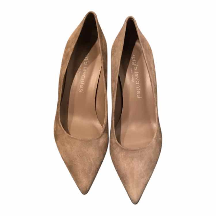 Sergio Levantesi Taupe Size 37 1/2 Shoes