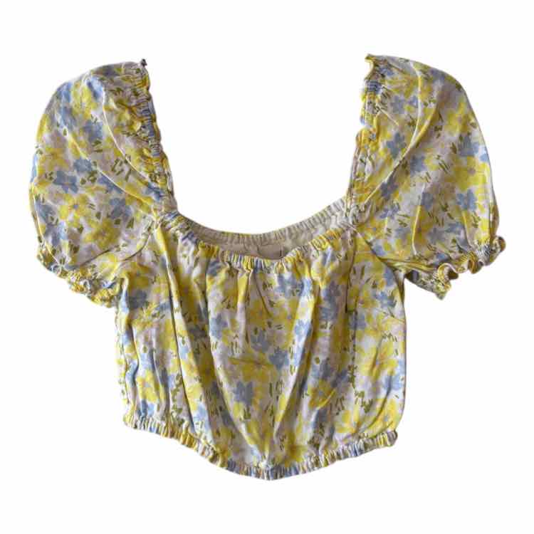 Gianni Bini Yellow Multi Size S Shirt