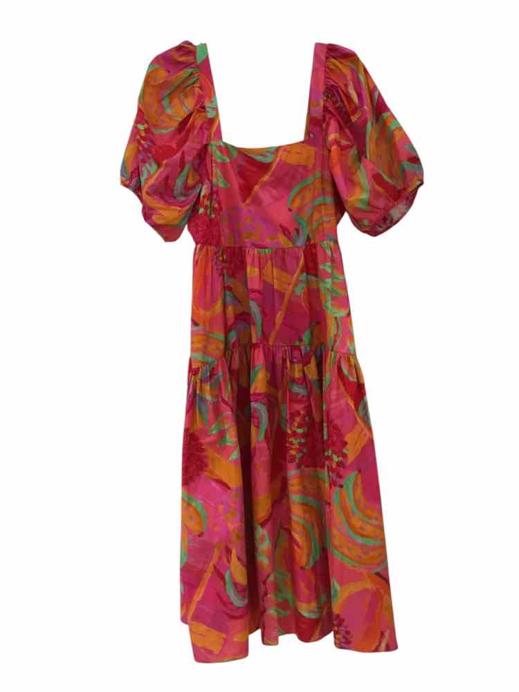 farm rio orange dress Pink and Size L – Swap Boutique Size:XXL - US 12 Midriff Cut-Out Long Prom inspired flair in a BeautifulOutfit