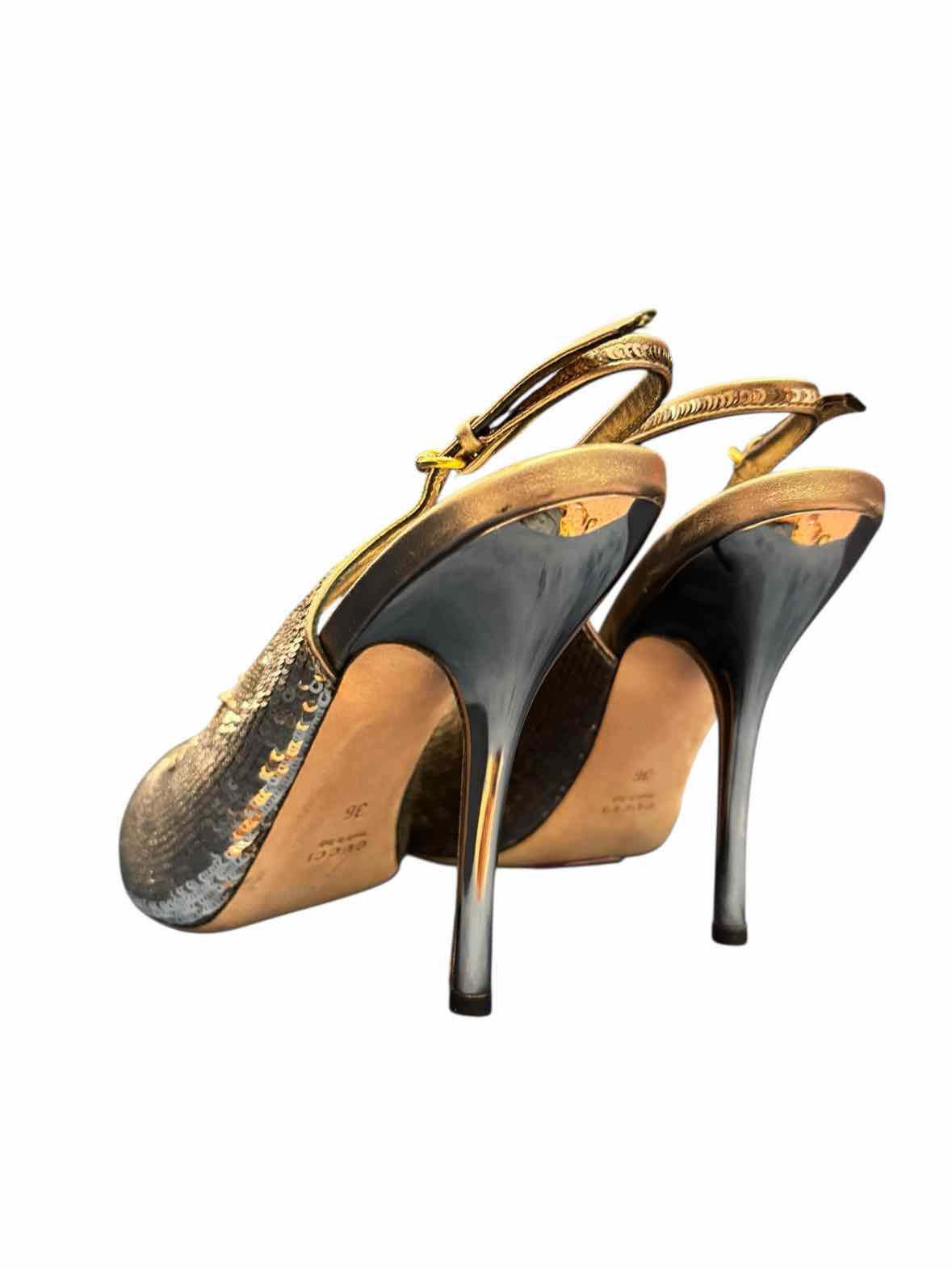 Gucci Silver/Bronze Size 36 Shoes