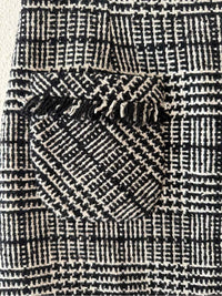 Nanette Lepore White and black Size 4 Skirt