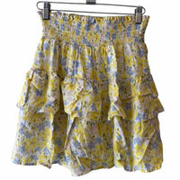 Gianni Bini Yellow Multi Size L Skirt