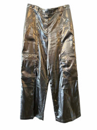 Simkhai Metallic champagne Size 8 Pants