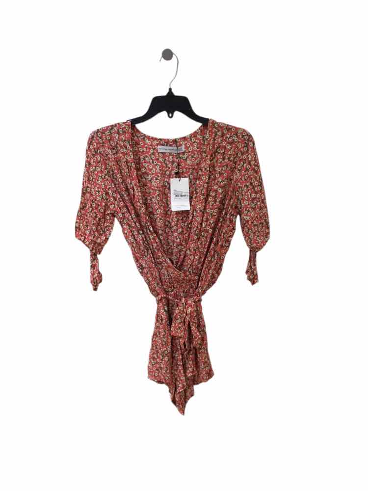 Faithfull The Brand Coral Size 2 Romper