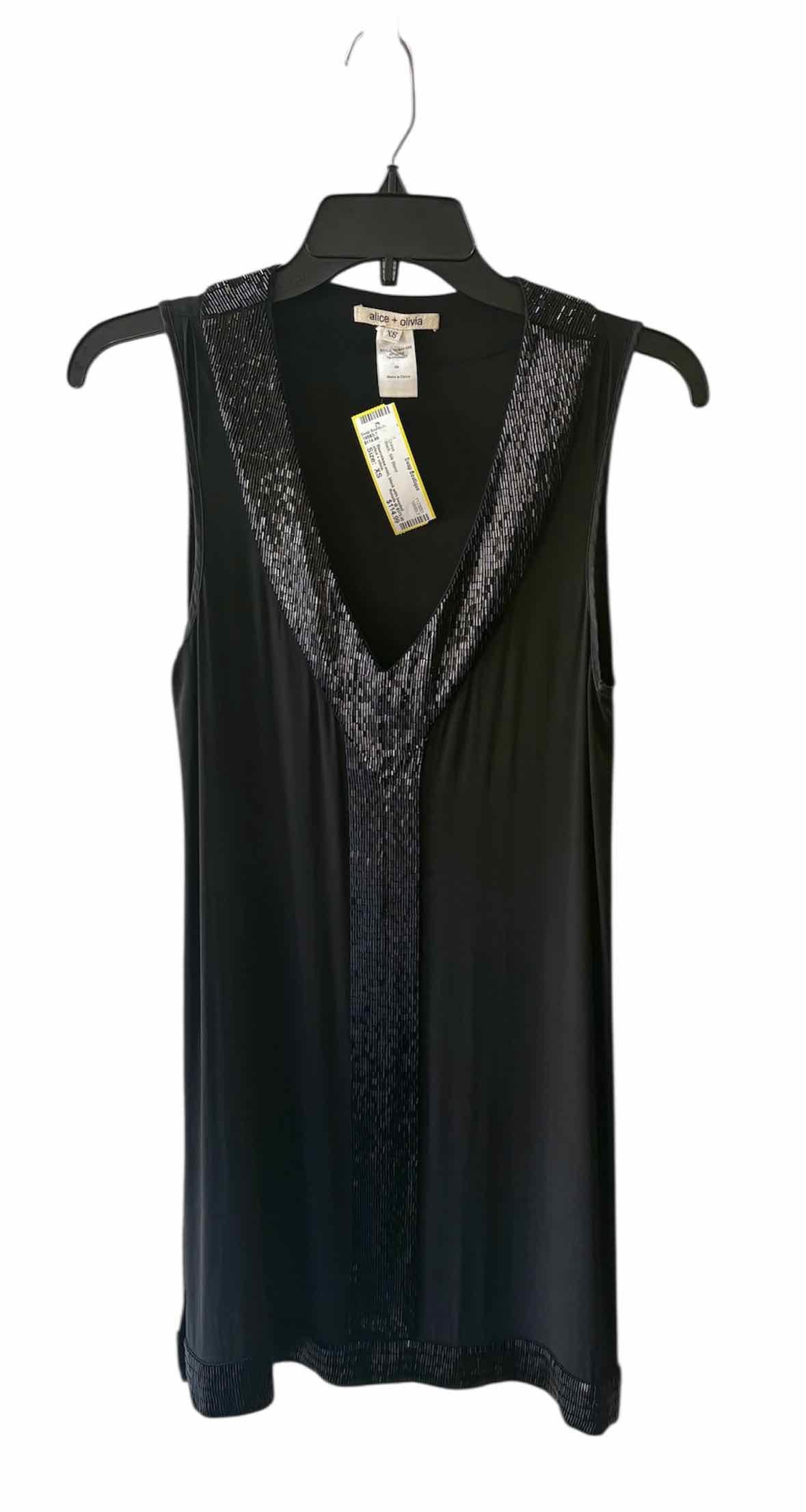 alice + olivia Black Size XS Dress